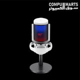 HAVIT GK50 Omnidirectional Gaming Microphone with Single-Touch Mute ButtonHAVIT GK50 Microphone with 3.5mm Jack and Type-C Interfaces
