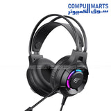 HAVIT H2049d Gaming Headphones with Φ50mm speaker and 3.5mm+USB plug