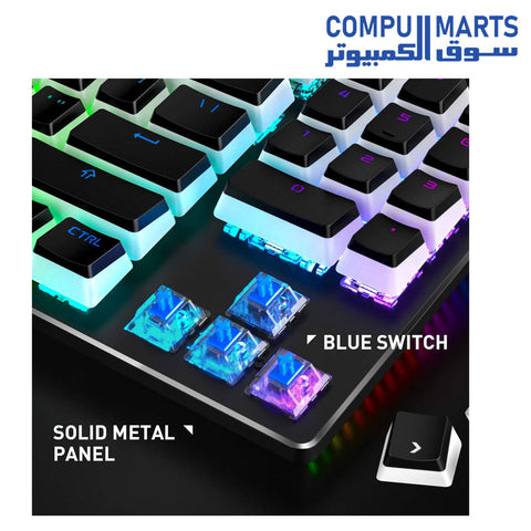  KB851L-Keyboard-HAVIT-RGB-TKL-Gaming-Mechanical
