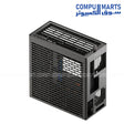 HAVN HS 420 mid‑tower PC case in white, dual‑chamber design with panoramic UniSheet tempered glass and SimpliCable cable management
