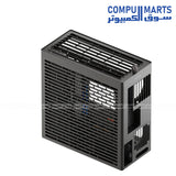 HAVN HS 420 mid‑tower PC case in white, dual‑chamber design with panoramic UniSheet tempered glass and SimpliCable cable management
