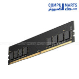 Reliable HIKSEMI desktop memory with 8GB DDR4 capacity and 3200MHz speed for smoother multitasking and gaming systems