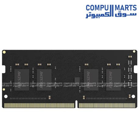 HIKSEMI Hiker HSC408S32Z1 8GB 3200MHz DDR4 SODIMM memory module with 262pin interface for laptop memory upgrade in Egypt