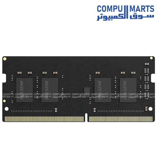 HIKSEMI Hiker HSC408S32Z1 8GB 3200MHz DDR4 SODIMM memory module with 262pin interface for laptop memory upgrade in Egypt