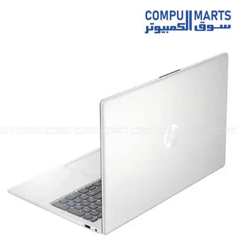 15.6 Inch FHD HP laptop with Intel UHD Graphics, 4GB DDR4 memory, and 256GB SSD for everyday computing