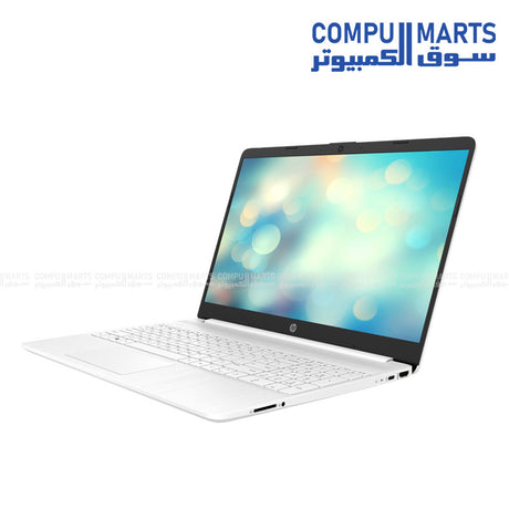 HP 15S-FD5292NIA – Laptop – HP – 12th Gen Core i5-1235U – 8GB DDR4 – 512GB SSD – 15.6" FHD – Snowflake White – Intel Iris Xe Graphics – Backlit Keyboard – DOS
