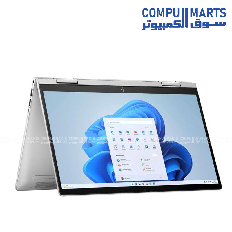 HP Envy X360 Convertible 14-es1013dx – Intel Core 5 120U, 8GB RAM, 512GB SSD, 14” FHD Touch, Windows 11 – Natural Silver