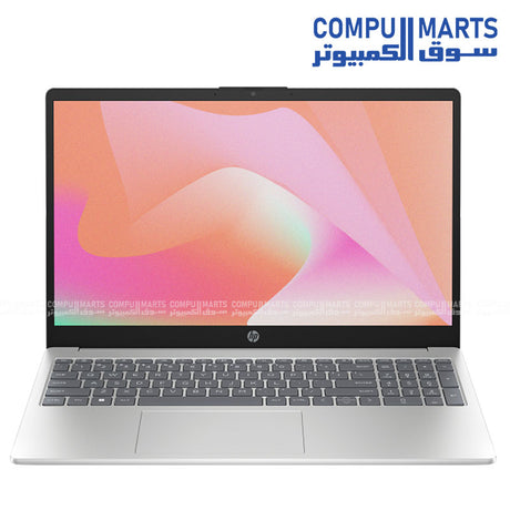 HP 15s – Laptop – Intel Core i5-1334U, 8GB DDR4, 512GB SSD, Intel Iris Xe Graphics, 15.6" FHD IPS, Natural Silver, FreeDOS

