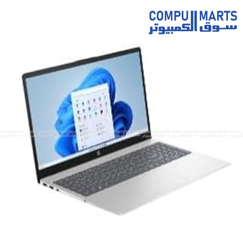 HP Laptop AI 15-fd2003ne featuring 15.6 inch FHD 1920x1080 anti-glare display with 300 nits