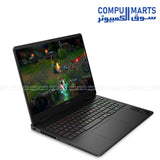 HP OMEN 16-am0020nia laptop featuring 16GB DDR5 memory and 512GB PCIe Gen4 NVMe SSD from Compumarts