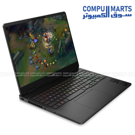 HP OMEN 16-AP0053DX Gaming Laptop – AMD Ryzen 9-8940HX, NVIDIA GeForce RTX 5060 8GB, 32GB RAM, 1TB SSD, 16-inch 2K 144Hz Display, Shadow Black