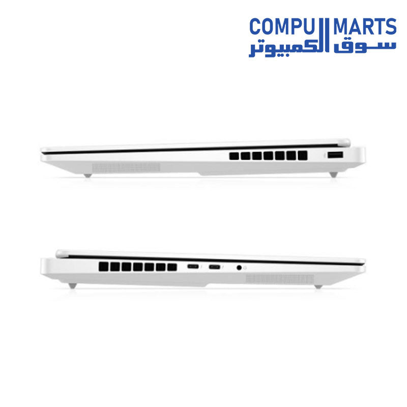 Side ports and connections on the HP OMEN MAX 16 gaming laptop available at Compumarts