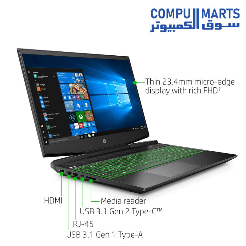  Pavilion-LAPTOP-HP-i5-9300H-1650-12GB-RAM-512GB-SSD