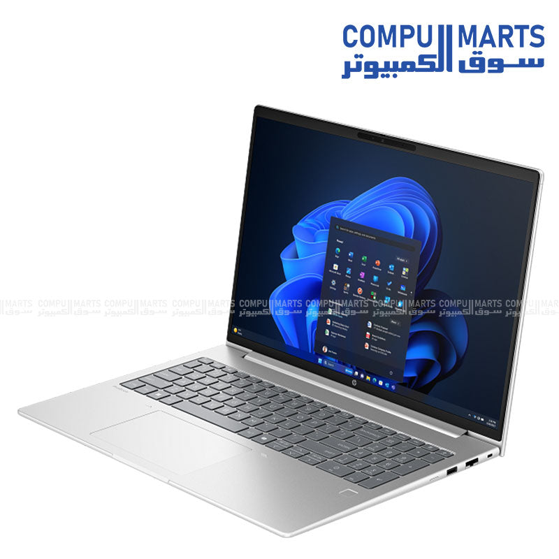 HP ProBook 4 G1i 16 inch laptop Intel Core Ultra 5 225U 16GB RAM 512GB NVMe SSD business notebook silver