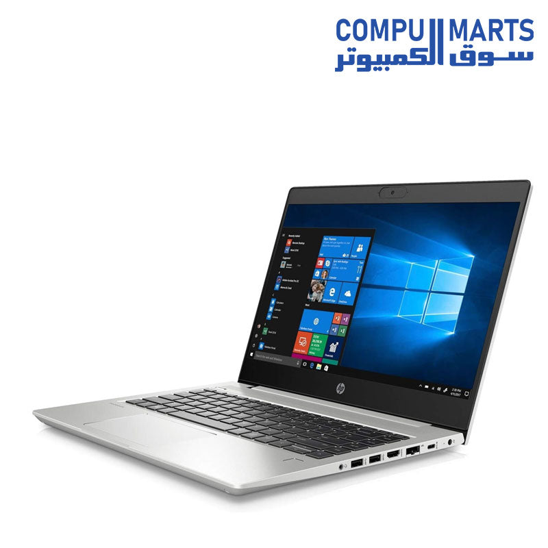 HP ProBook 440 G7 / 14 بوصة (1920 × 1080) IPS / Intel Core i5-10210U (4 (8) مراكز 1.6 - 4.2 جيجا هرتز) / 16 جيجابايت DDR4 / 256 جيجابايت SSD / NVidia GeForce MX250، 2 جيجابايت GDDR5، 64 بت / كاميرا ويب / اتش دي ام اي