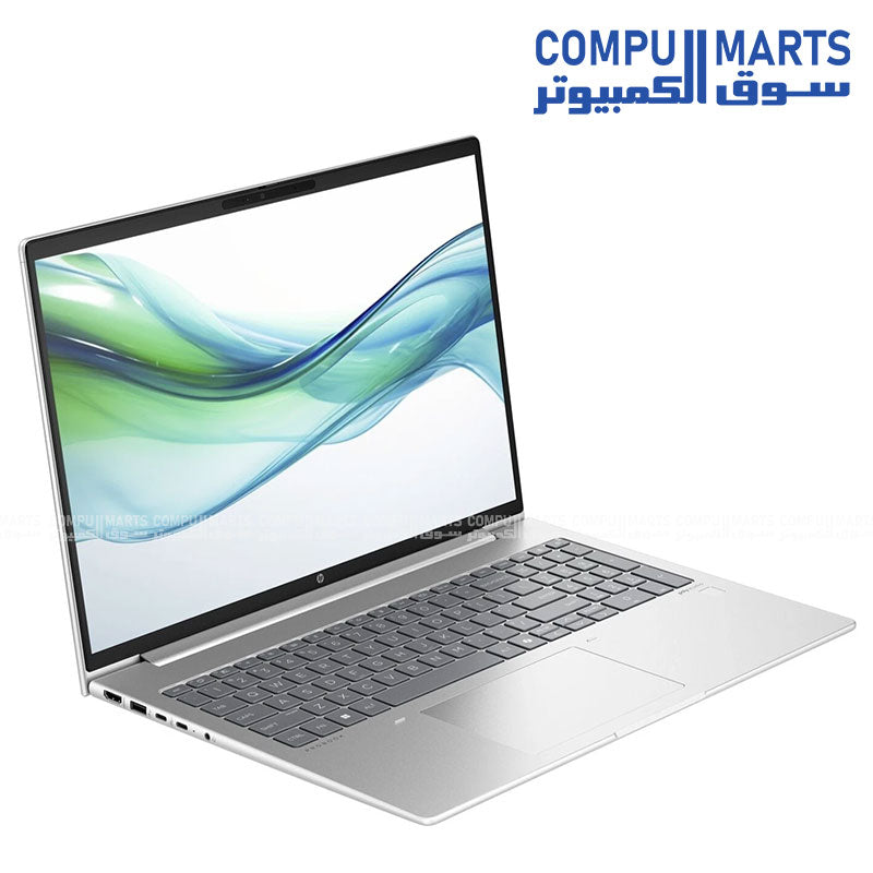 Professional HP ProBook 460 G11 laptop featuring 16-inch FHD+ display, Windows 11 Pro, and Wi-Fi 6E connectivity for business productivity in Egypt