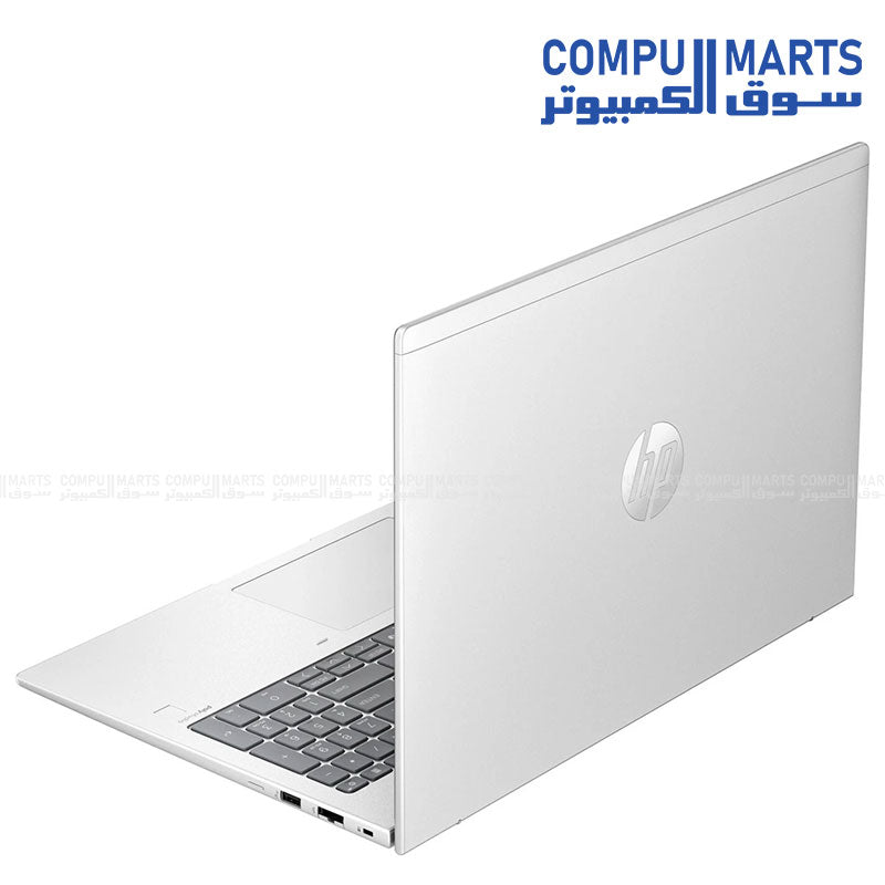 16-inch business laptop with 16GB DDR5 memory, 512GB NVMe storage, RJ-45 connectivity, and backlit keyboard for daily professional workloads