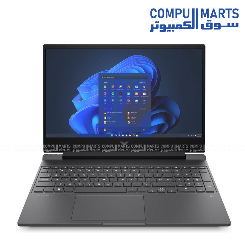 HP Victus 15-fa1082wm- gaming laptop - Intel - i5-13420H, RTX- 4050 -6GB 