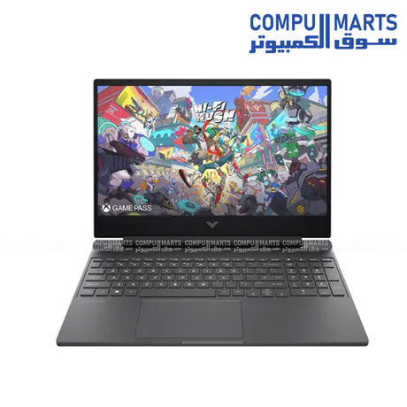 HP Victus 15-fa2787nr – Gaming Laptop – HP – Intel Core i7-13620H RTX 5060 8GB 15.6 Inch FHD Mica Silver