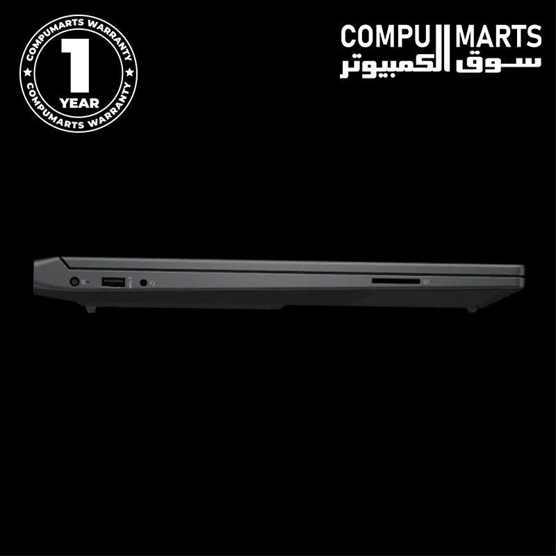 HP Victus Gaming Laptop A7KC2EABH5 with 16GB DDR5 5600MHz memory and 512GB PCIe Gen4 NVMe SSD.