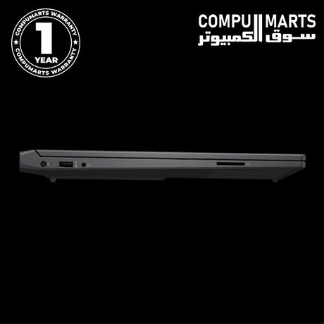 HP Victus Gaming Laptop A7KC2EABH5 with 16GB DDR5 5600MHz memory and 512GB PCIe Gen4 NVMe SSD.