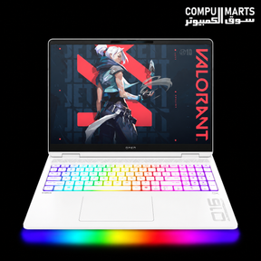 HP OMEN MAX 16-ah0029ne Gaming Laptop Ceramic White Intel Core Ultra 7 255HX NVIDIA GeForce RTX 5070 Ti 12GB 32GB DDR5 1TB SSD 16-inch WQXGA 240Hz IPS