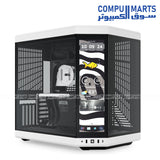 HYTE Y70 Touch Infinite Dual Chamber ATX Mid Tower Modern Aesthetic Case with Integrated 2.5K LCD Touchscreen