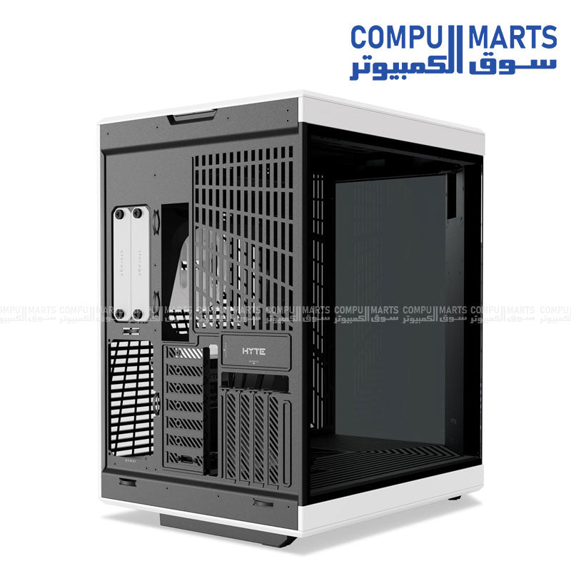 HYTE Y70 Touch Infinite Dual Chamber ATX Mid Tower Modern Aesthetic Case with Integrated 2.5K LCD Touchscreen
