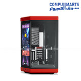HYTE Y70 Touch Infinite Dual Chamber ATX Mid Tower Modern Aesthetic Case with Integrated 2.5K LCD Touchscreen
