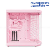HYTE Y70 Upgraded Modern Aesthetic Dual Chamber Panoramic Tempered Glass Mid-Tower ATX Computer Gaming Case with PCIE 4.0 Riser Cable Included