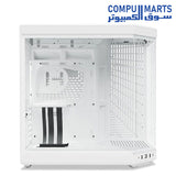 كيس ألعاب كمبيوتر ATX متوسطة الحجم من HYTE Y70 ذات تصميم عصري ومتطور مع كابل PCIE 4.0 Riser
