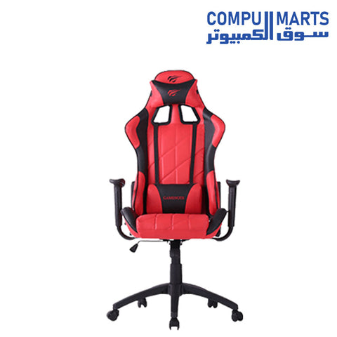 GC922-Gaming-chair-Havit-red