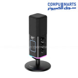 Havit GK71 RGB Gaming Microphone USB Condenser Microphone