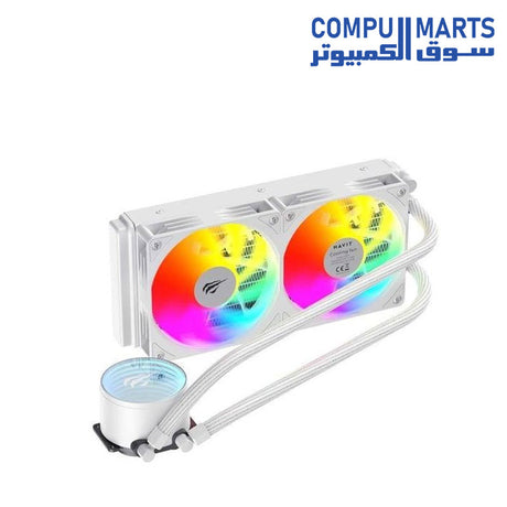 F2001-Liquid-Cooler-Havit-240mm-White