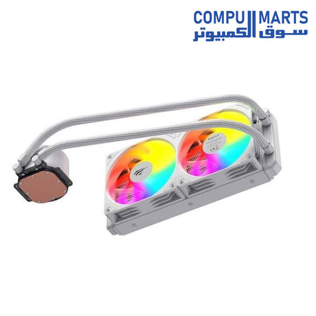 F2001-Liquid-Cooler-Havit-240mm-White