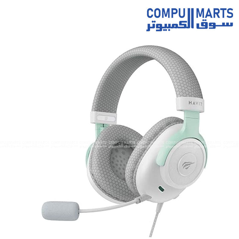 Havit H2230E gaming headset with Over Ear form factor and Wired connectivity