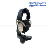 Black Havit HY505 gaming headphone stand