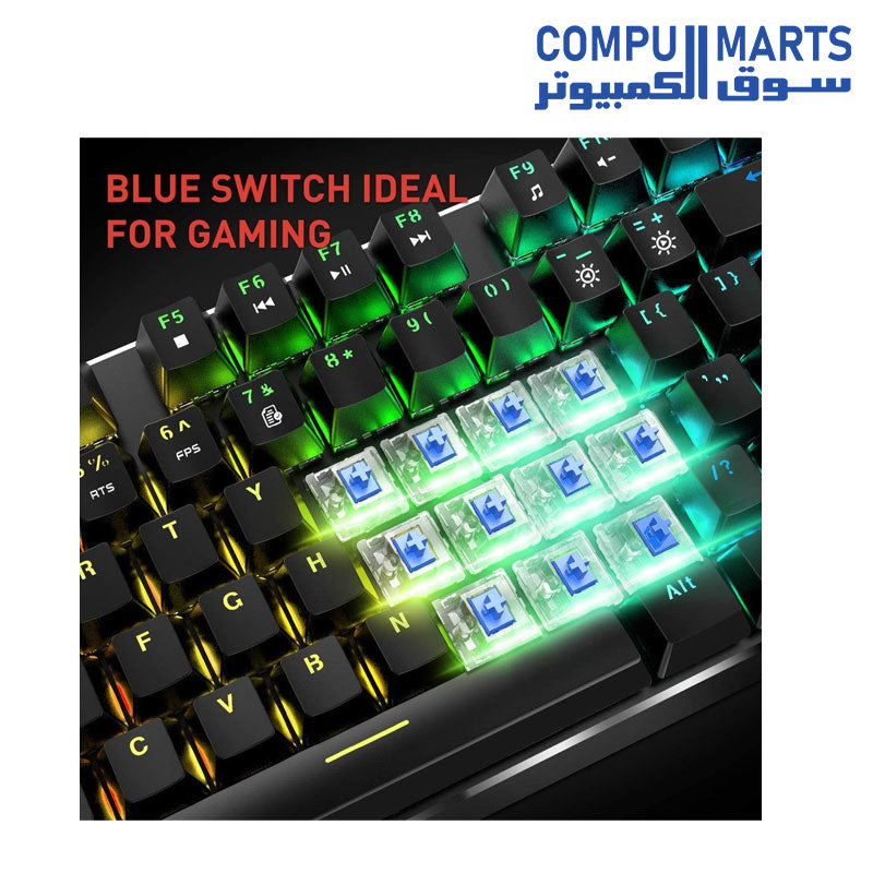 Kb393L-Keyboard-And-Mouse-havit-Mechanical-Blue-Switch