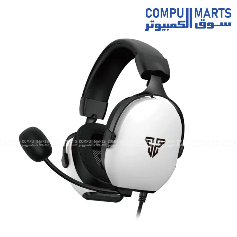 FANTECH CARBON MH92 Wired Gaming Headset White with 3.5mm TRRS Jack
