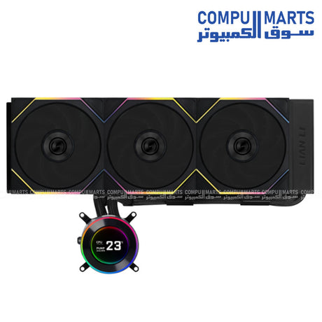 Lian Li HydroShift II LCD-C 360TL – IPS LCD – Black/White – Intel & AMD