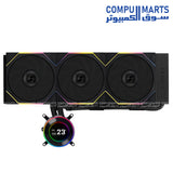 Lian Li HydroShift II LCD-C 360CL 360mm Liquid CPU Cooler with LCD