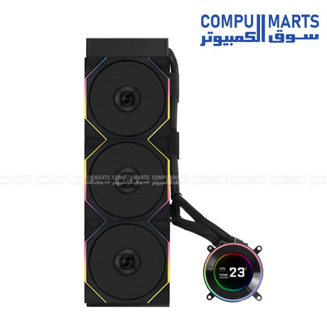 Lian Li HydroShift II LCD-C 360TL – IPS LCD – Black/White – Intel & AMD