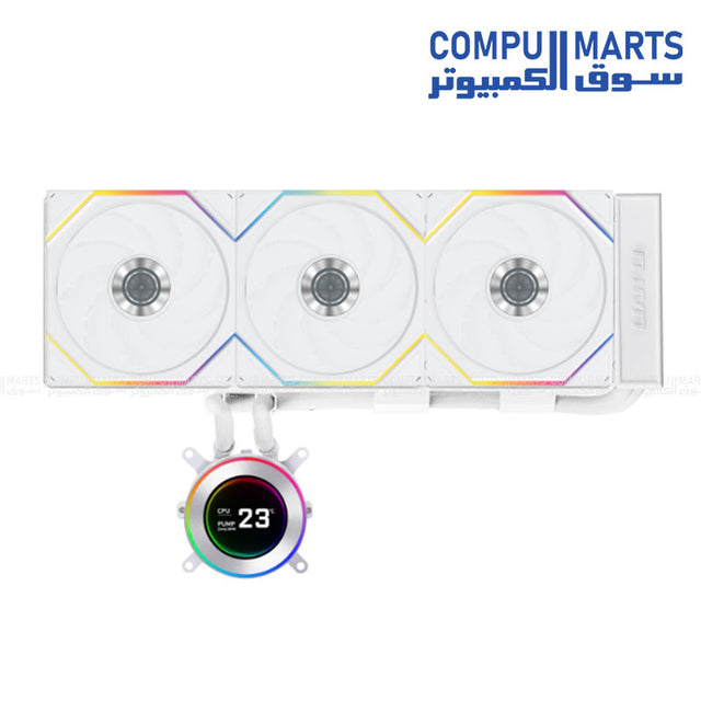 Lian Li HydroShift II LCD-C 360TL – IPS LCD – Black/White – Intel & AMD