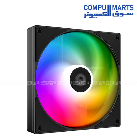 pc cooling fans Egypt triple 120×120×25mm fan set with 4Pin PWM control and 3Pin 5V ARGB connector for gaming systems