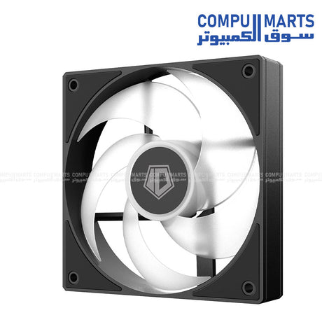 ARGB PWM 120mm fan kit featuring hydraulic bearing technology with 300±200~2000RPM±10% speed range and high airflow performance