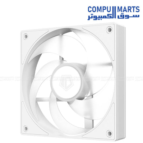 Hydraulic bearing 120mm cooling fan 27.2dB(A) noise level and 1.8W power input for stable operation