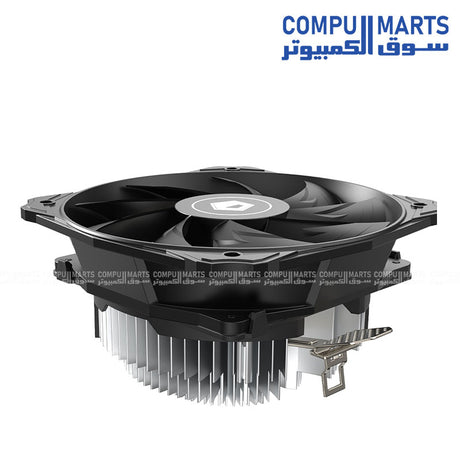 ID-COOLING DK-03 black 120mm air CPU cooler with 100W TDP and 1600RPM fan
