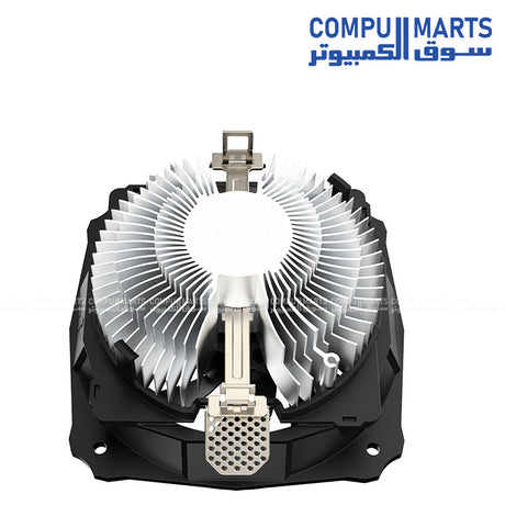 ID-COOLING DK-03 air CPU cooler featuring a 120×120×25mm Hydraulic Bearing fan and Aluminum Fin