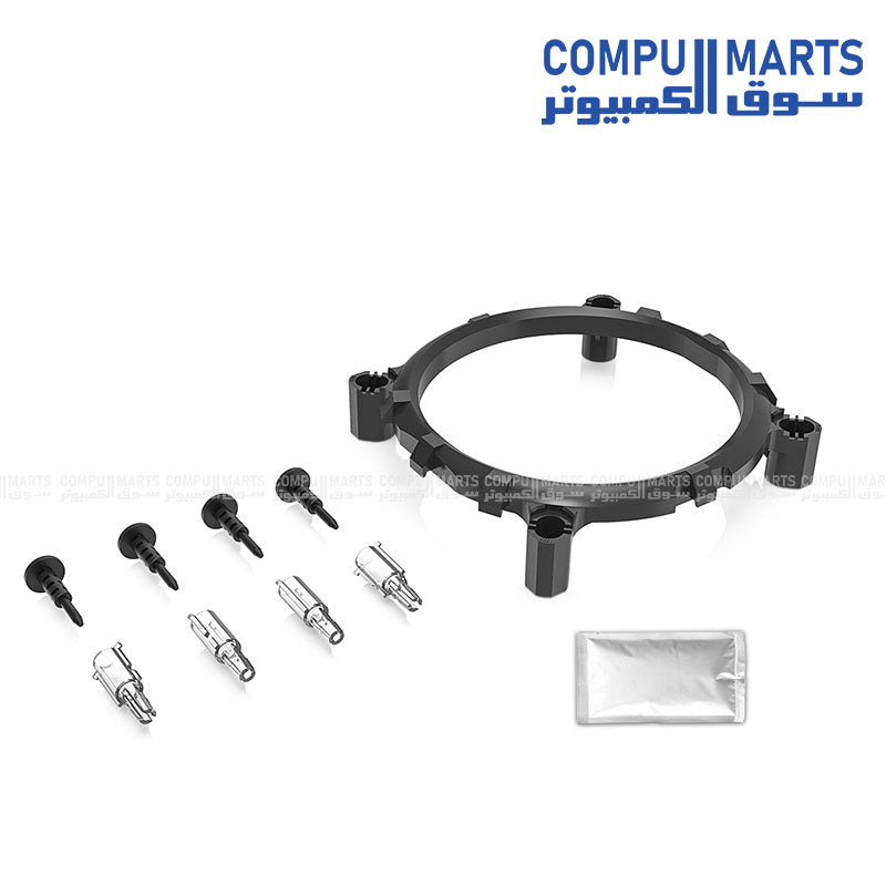 ID-COOLING DK-03 CPU cooler with 58.4CFM maximum airflow and 1.58mmH2O maximum static pressure