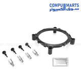 ID-COOLING DK-03 CPU cooler with 58.4CFM maximum airflow and 1.58mmH2O maximum static pressure